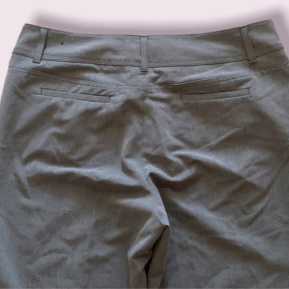 Grey semi-casual pants. Hardly ever worn. Flattering fit. - Picture 4 of 5